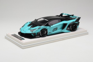 Lamborghini Aventador Liberty Walk LB-Silhouette WORKS GT Evo Mintgrün IVY Merit 1:18 REMC001 Resin — Bild 2 von 7