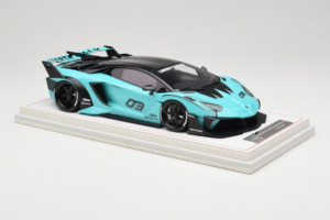 Lamborghini Aventador Liberty Walk LB-Silhouette WORKS GT Evo Mintgrün IVY Merit 1:18 REMC001 Resin — Bild 4 von 7