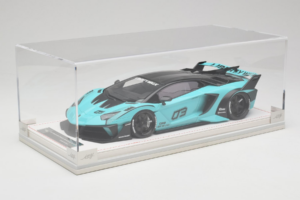 Lamborghini Aventador Liberty Walk LB-Silhouette WORKS GT Evo Mintgrün IVY Merit 1:18 REMC001 Resin — Bild 6 von 7