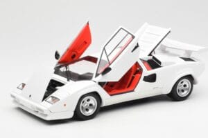 Lamborghini Countach LP500S Weiß Kyosho 1:18 08320E Druckguss — Bild 2 von 8