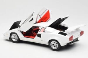 Lamborghini Countach LP500S Weiß Kyosho 1:18 08320E Druckguss — Bild 5 von 8
