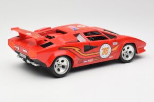 Lamborghini Countach Rot Bburago 1:18 3047 Druckguss — Bild 3 von 8