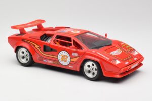 Lamborghini Countach Rot Bburago 1:18 3047 Druckguss — Bild 6 von 8