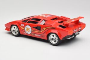 Lamborghini Countach Rot Bburago 1:18 3047 Druckguss — Bild 7 von 8