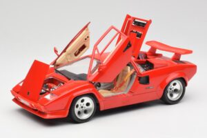 Lamborghini Countach Rot Bburago 1:18 3047-M1 Druckguss — Bild 2 von 8