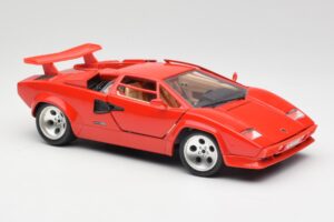Lamborghini Countach Rot Bburago 1:18 3047-M1 Druckguss — Bild 6 von 8