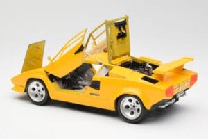 Lamborghini Countach Gelb Bburago 1:18 3037 Druckguss — Bild 5 von 8