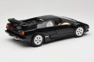 Lamborghini Diablo Schwarz Mira 1:18 6107 Druckguss — Bild 3 von 8