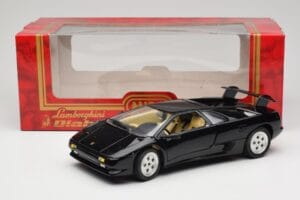 Lamborghini Diablo Schwarz Mira 1:18 6107 Druckguss — Bild 8 von 8