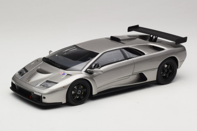 Lamborghini Diablo GT-R Silber Kyosho 1:18 KSR18509S Resin