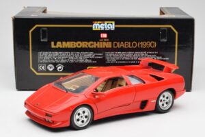 Lamborghini Diablo Rot Bburago 1:18 3028-M1 Druckguss — Bild 8 von 8
