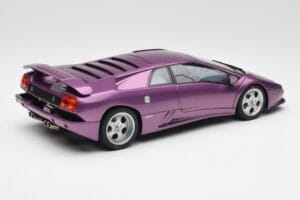 Lamborghini Diablo SE30 Anniversary Edition Metallic Lila AUTOart 1:18 79158 Druckguss — Bild 3 von 8