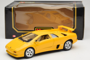 Lamborghini Diablo Gelb Bburago 1:18 3041-M2 Druckguss — Bild 8 von 8