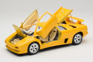 Lamborghini Diablo Gelb Bburago 1:18 3041-M2 Druckguss — Bild 2 von 8