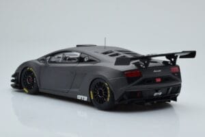 Lamborghini Gallardo GT3 FL2 Dunkelgrau AUTOart 1:18 81360 Druckguss — Bild 7 von 8