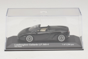 Lamborghini Gallardo LP560-4 Spyder Schwarz Minichamps 1:43 400103830 Druckguss — Bild 4 von 5