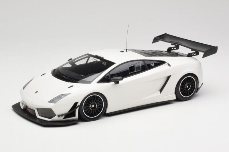Lamborghini Gallardo LP600+ GT3 Bianco Monocerus Minichamps 1:18 151111102 Druckguss