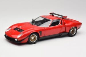 Lamborghini Miura SVR Rot & Schwarz Kyosho 1:18 08319R Druckguss