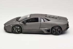 Lamborghini Reventon Matte Grey Bburago 1:18 18-11029 Druckguss — Bild 4 von 8