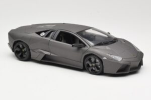 Lamborghini Reventon Matte Grey Bburago 1:18 18-11029 Druckguss — Bild 6 von 8
