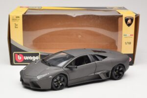 Lamborghini Reventon Matte Grey Bburago 1:18 18-11029 Druckguss — Bild 8 von 8