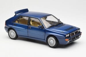 Lancia Delta HF Integrale Evo II Blau Kyosho 1:18 08341BL Druckguss — Bild 6 von 8