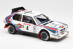 Lancia Delta S4 Martini #4 H. Toivonen / S. Cresto Rally Tour de Corse 1986 AUTOart 1:18 88620 Druckguss — Bild 6 von 8