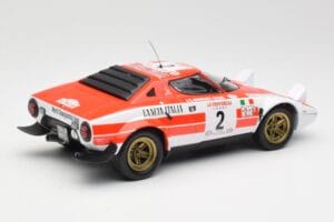 Lancia Stratos HF #2 J-B. Andruet / Biche Winners Tour de Corse 1974 Minichamps 1:18 155741702 Druckguss — Bild 2 von 6