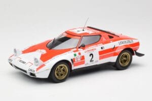 Lancia Stratos HF #2 J-B. Andruet / Biche Winners Tour de Corse 1974 Minichamps 1:18 155741702 Druckguss