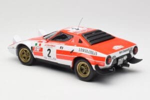 Lancia Stratos HF #2 J-B. Andruet / Biche Winners Tour de Corse 1974 Minichamps 1:18 155741702 Druckguss — Bild 5 von 6
