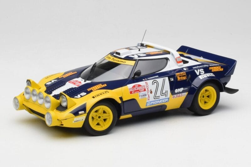 Lancia Stratos HF #24 P. Tabaton / L. Radaelli Rally Sanremo 1980 Minichamps 1:18 155801724 Druckguss