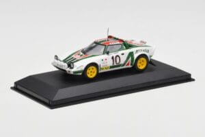 Lancia Stratos #10 Team Alitalia S. Munari / S. Maiga Rally Monte Carlo 1976 Minichamps 1:43 430761210 Druckguss — Bild 2 von 4