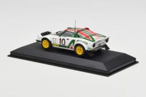 Lancia Stratos #10 Team Alitalia S. Munari / S. Maiga Rally Monte Carlo 1976 Minichamps 1:43 430761210 Druckguss — Bild 3 von 4