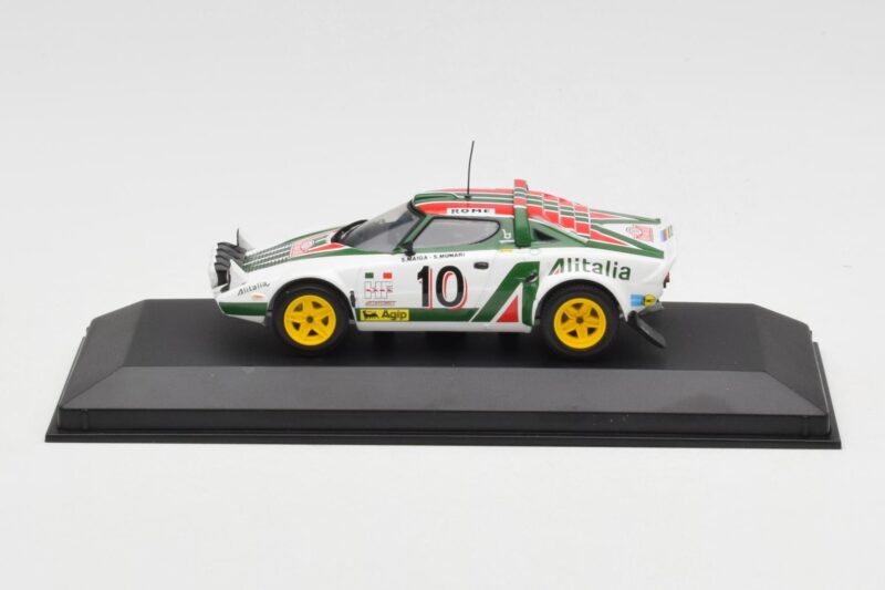 Lancia Stratos #10 Team Alitalia S. Munari / S. Maiga Rally Monte Carlo 1976 Minichamps 1:43 430761210 Druckguss