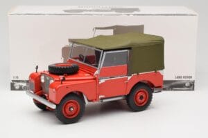 Land Rover 88 Series I Rot Minichamps 1:18 150168910 Druckguss — Bild 8 von 8