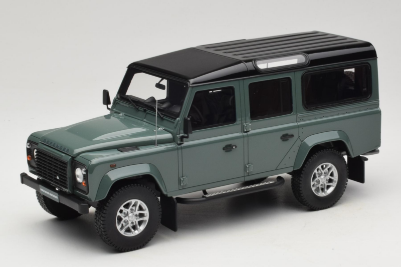 Land Rover Defender Station Wagon Keswick Green GT Spirit 1:18 GT527 Resin