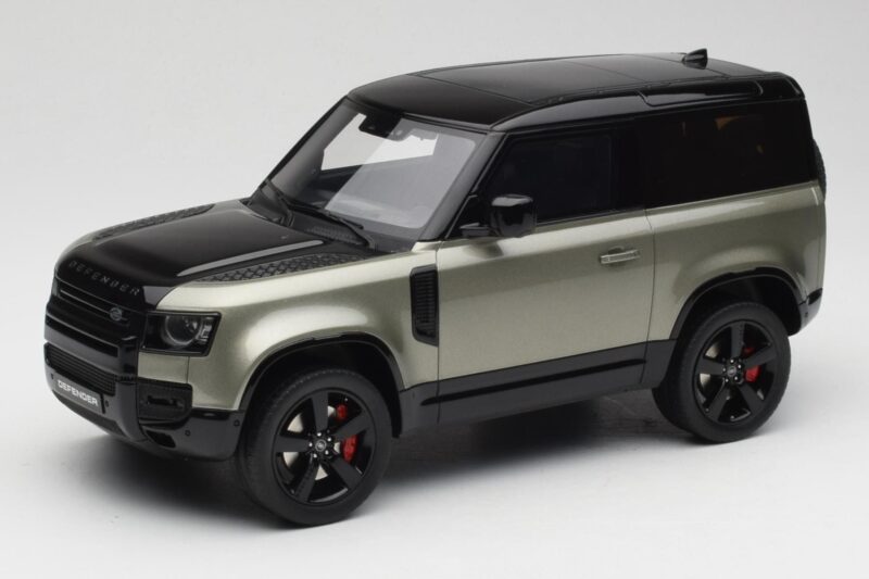 Land Rover Defender 90 HSE P400 L663 Pangea Green Metallic GT Spirit 1:18 GT517 Resin