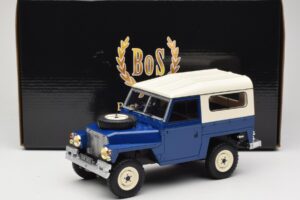 Land Rover Lightweight Series III Dunkelblau BoS Models 1:18 BOS382 Resin — Bild 6 von 6