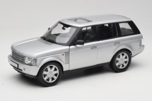 Land Rover Range Rover L322 Silber Welly 1:18 12536W Druckguss