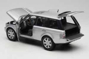 Land Rover Range Rover L322 Silber Welly 1:18 12536W Druckguss — Bild 5 von 8