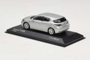 Lexus CT200h Silber Minichamps 1:43 410166001 Druckguss — Bild 3 von 4