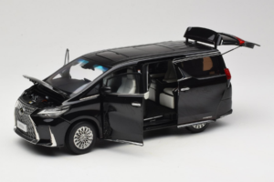 Lexus LM300h Schwarz Kyosho 1:18 08963BK Druckguss — Bild 2 von 8
