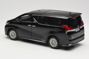 Lexus LM300h Schwarz Kyosho 1:18 08963BK Druckguss — Bild 7 von 8