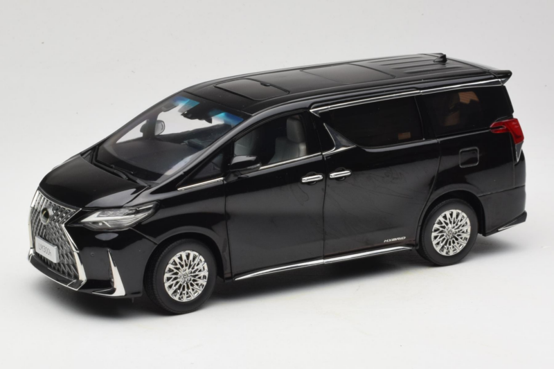 Lexus LM300h Schwarz Kyosho 1:18 08963BK Druckguss