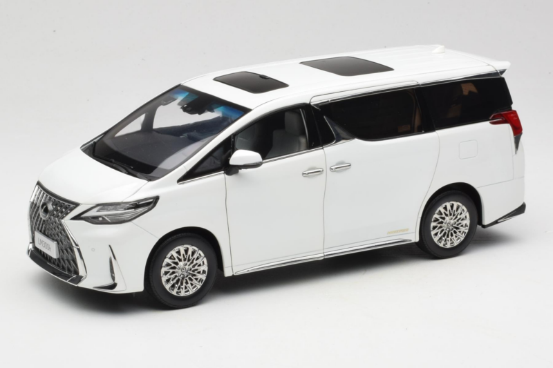 Lexus LM300h White Pearl Kyosho 1:18 08963WP Druckguss