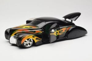 Lincoln Zephyr Scrape Custom Schwarz mit Flammen Hot Wheels 1:18 57319 Druckguss — Bild 2 von 8