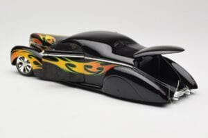 Lincoln Zephyr Scrape Custom Schwarz mit Flammen Hot Wheels 1:18 57319 Druckguss — Bild 5 von 8