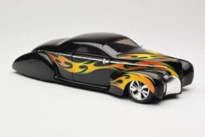 Lincoln Zephyr Scrape Custom Schwarz mit Flammen Hot Wheels 1:18 57319 Druckguss — Bild 6 von 8