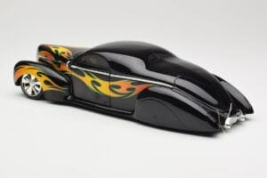 Lincoln Zephyr Scrape Custom Schwarz mit Flammen Hot Wheels 1:18 57319 Druckguss — Bild 7 von 8