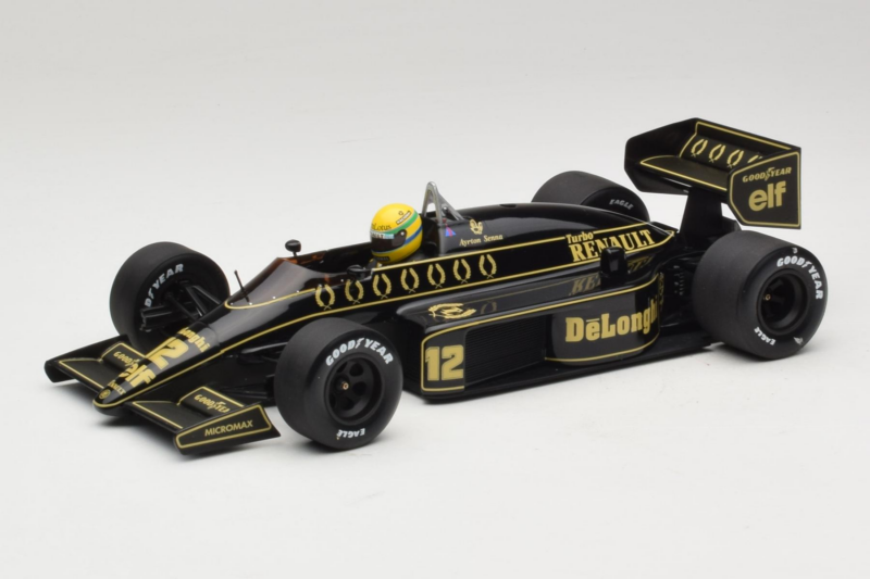 Lotus 98T Renault #12 A. Senna Team Lotus 1986 Minichamps 1:18 540861812 Druckguss